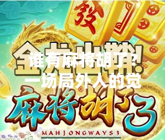 谁有麻将胡了？一场局外人的觉醒与共鸣