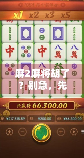 麻2麻将胡了？别急，先看看你是不是假·麻将高手！