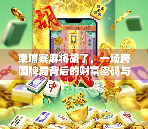柬埔寨麻将胡了，一场跨国牌局背后的财富密码与人性博弈