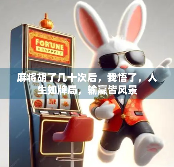 麻将胡了几十次后，我悟了，人生如牌局，输赢皆风景