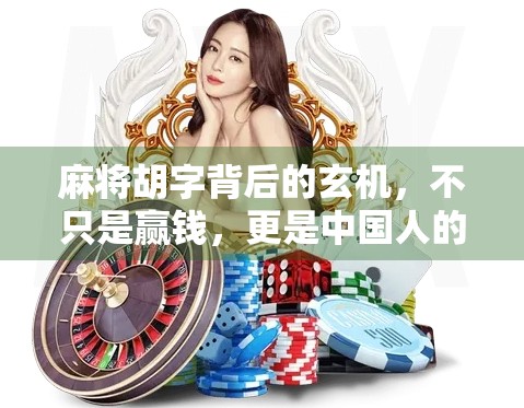 麻将胡字背后的玄机，不只是赢钱，更是中国人的智慧密码