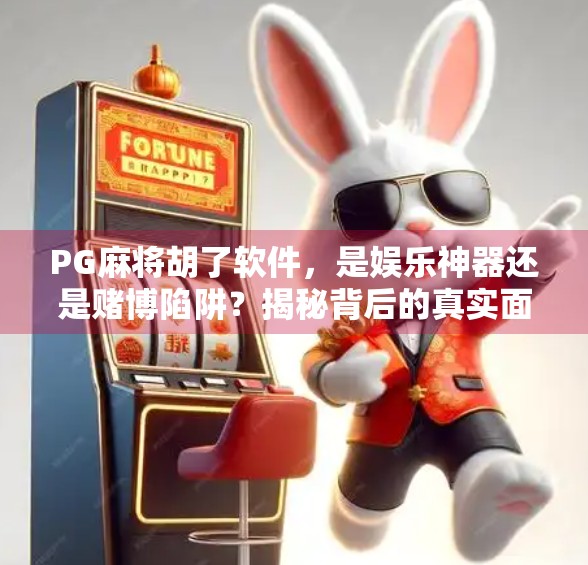 PG麻将胡了软件，是娱乐神器还是赌博陷阱？揭秘背后的真实面目