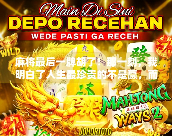 麻将最后一牌胡了！那一刻，我明白了人生最珍贵的不是赢，而是坚持