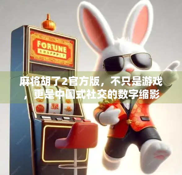 麻将胡了2官方版，不只是游戏，更是中国式社交的数字缩影