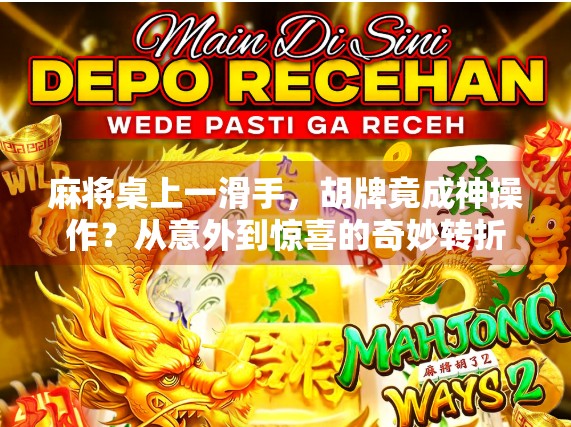 麻将桌上一滑手，胡牌竟成神操作？从意外到惊喜的奇妙转折